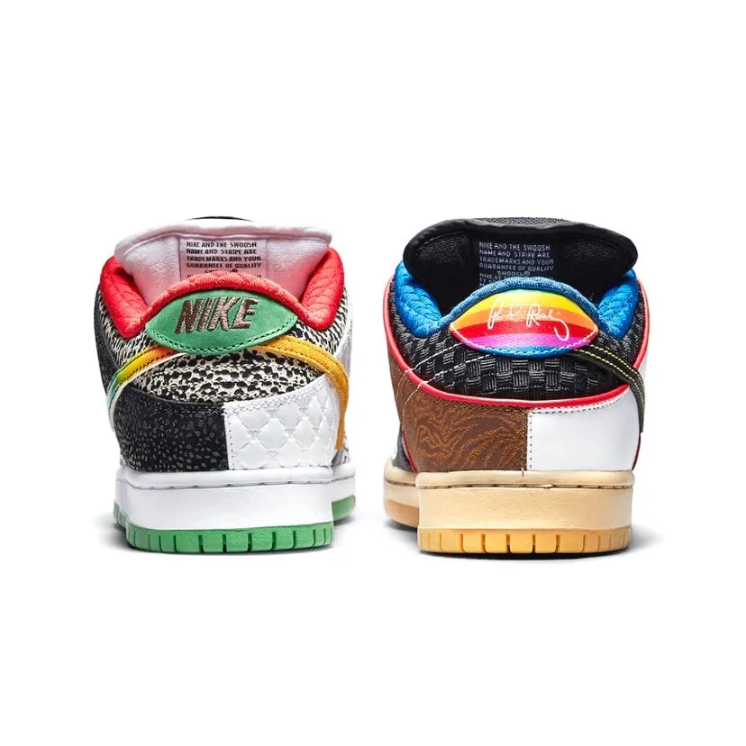 SB Dunk Low Pro QS What The Paul Sports Red Varsity Maize Rouge Sport